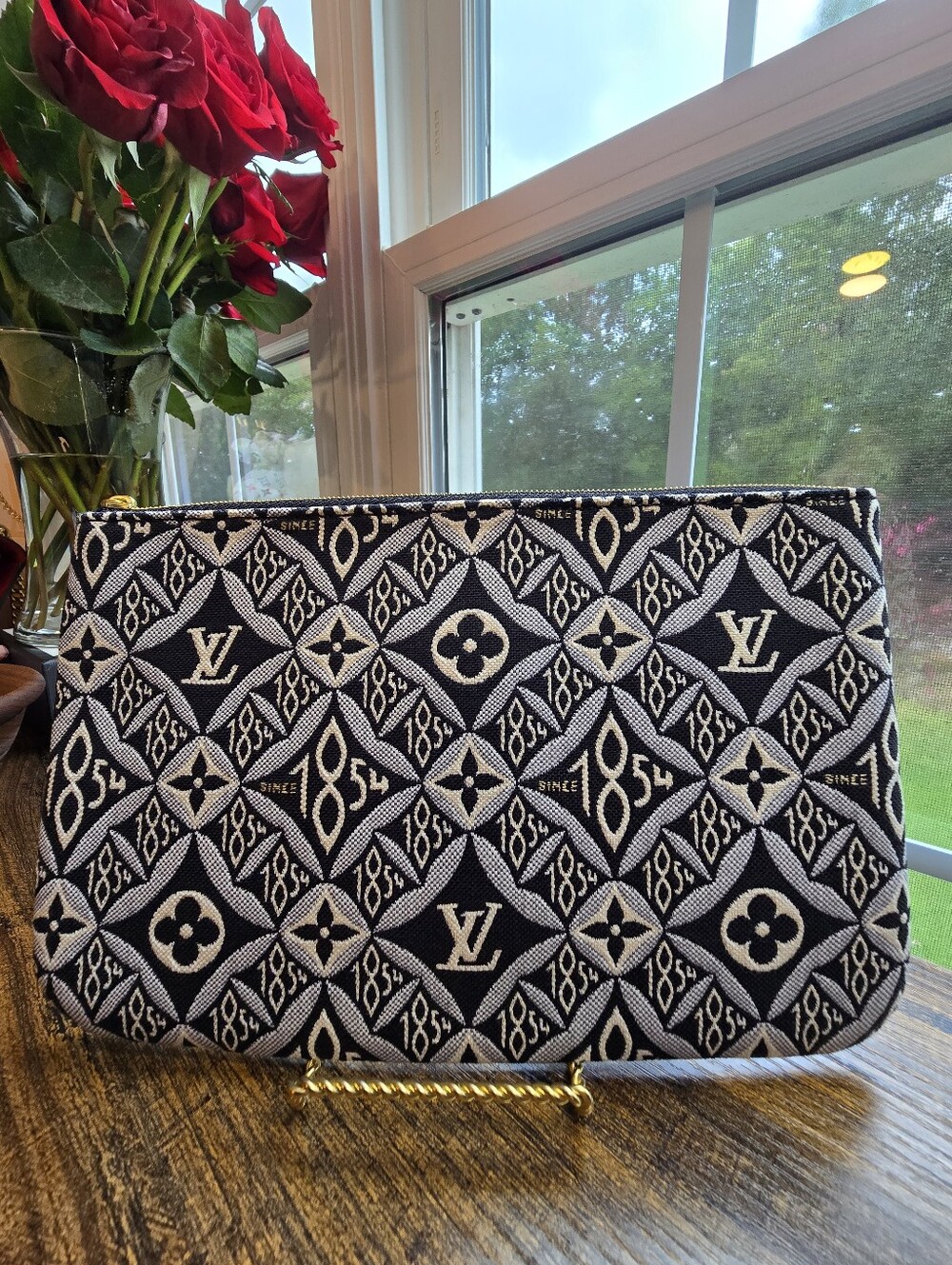 Louis Vuitton Jacquard Since 1854 Neverfull Pochette